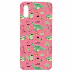 Чехол для Xiaomi Redmi 9a Little Dinosaurs - PrintSalon