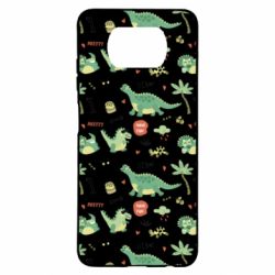 Чехол для Xiaomi Poco X3 Little Dinosaurs - PrintSalon