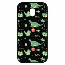 Чехол для Samsung J3 2017 Little Dinosaurs - PrintSalon