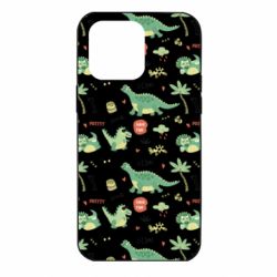 Чехол для iPhone 14 Pro Max Little Dinosaurs - PrintSalon