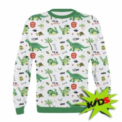Детский 3D свитшот Little Dinosaurs - PrintSalon