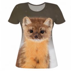 Жіноча 3D футболка Little marten - PrintSalon