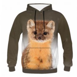 Мужское 3D худи Little marten