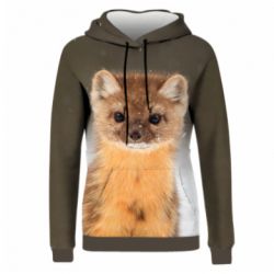 Жіноче 3D худі Little marten - PrintSalon