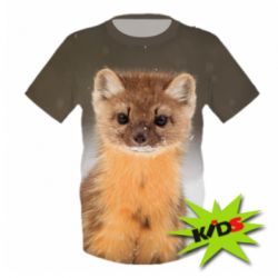 Дитяча 3D футболка Little marten