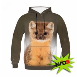 Дитяче 3D худі Little marten - PrintSalon