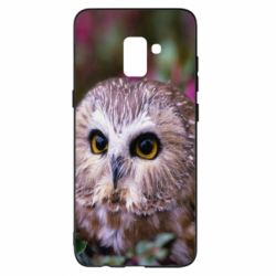 Чехол для Samsung A8+ 2018 Little owl - PrintSalon