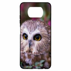 Чехол для Xiaomi Poco X3 Little owl - PrintSalon