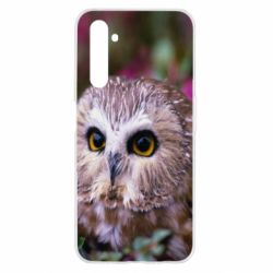 Чехол для Realme 6 Little owl - PrintSalon