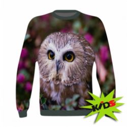 Детский 3D свитшот Little owl - PrintSalon