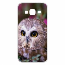 Чехол для Samsung J3 2016 Little owl - PrintSalon