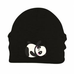 Шапка флисовая Little panda - PrintSalon