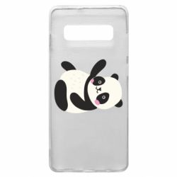 Чехол для Samsung S10+ Little panda - PrintSalon