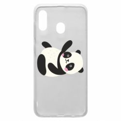 Чехол для Samsung A30 Little panda - PrintSalon