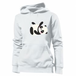 Женское худи Little panda - PrintSalon