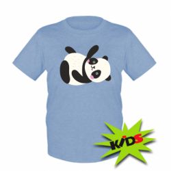 Детская футболка Little panda - PrintSalon