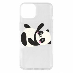 Чехол для iPhone 14 Little panda - PrintSalon