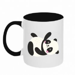Чашка двокольорова Little panda