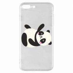Чехол для iPhone 7 Plus Little panda - PrintSalon
