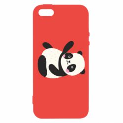 Чехол для iPhone5/5S/SE Little panda - PrintSalon