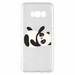 Чехол для Samsung S8 Little panda - PrintSalon
