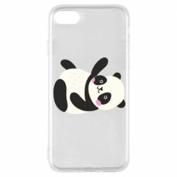 Чехол для iPhone 8 Little panda - PrintSalon