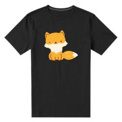 Мужская футболка премиум Little red fox - PrintSalon