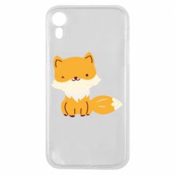 Чехол для iPhone XR Little red fox - PrintSalon