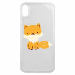 Чехол для iPhone Xs Max Little red fox - PrintSalon