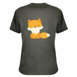 Камуфляжная футболка Little red fox - PrintSalon