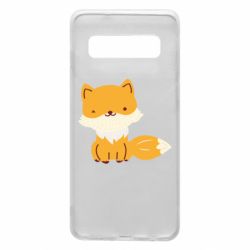 Чехол для Samsung S10 Little red fox - PrintSalon