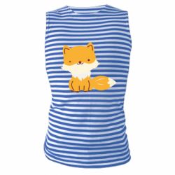 Майка-тельняшка Little red fox - PrintSalon