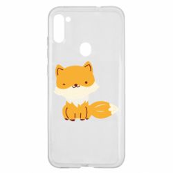Чехол для Samsung A11/M11 Little red fox - PrintSalon