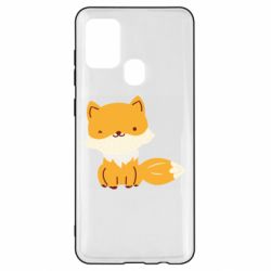 Чехол для Samsung A21s Little red fox - PrintSalon