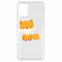 Чехол для Samsung A51 Little red fox - PrintSalon