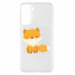 Чехол для Samsung S21 Little red fox - PrintSalon