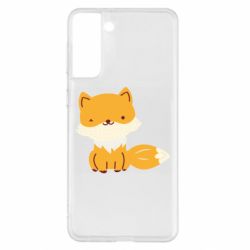 Чехол для Samsung S21+ Little red fox - PrintSalon