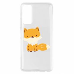 Чехол для Huawei P Smart 2021 Little red fox - PrintSalon