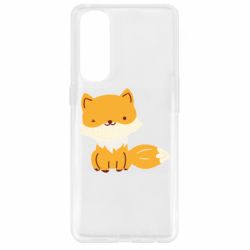 Чехол для Oppo Reno 4 Pro Little red fox - PrintSalon