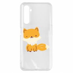 Чехол для Realme 6 Pro Little red fox - PrintSalon