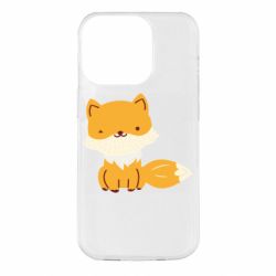 Чехол для iPhone 14 Pro Little red fox - PrintSalon