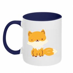 Чашка двокольорова Little red fox