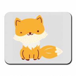 Коврик для мыши Little red fox - PrintSalon