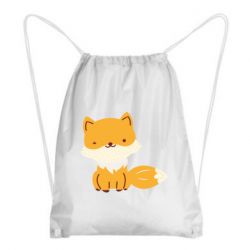 Рюкзак-мешок Little red fox - PrintSalon