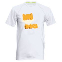 Мужская футболка для спорта Little red fox - PrintSalon