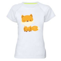 Женская футболка для спорта Little red fox - PrintSalon