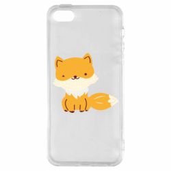 Чехол для iPhone5/5S/SE Little red fox - PrintSalon