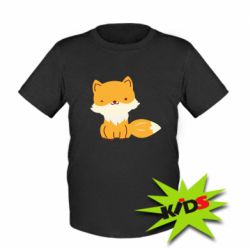 Детская футболка Little red fox - PrintSalon