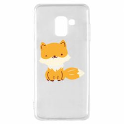 Чехол для Samsung A8 2018 Little red fox - PrintSalon