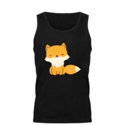 Мужская майка Little red fox - PrintSalon